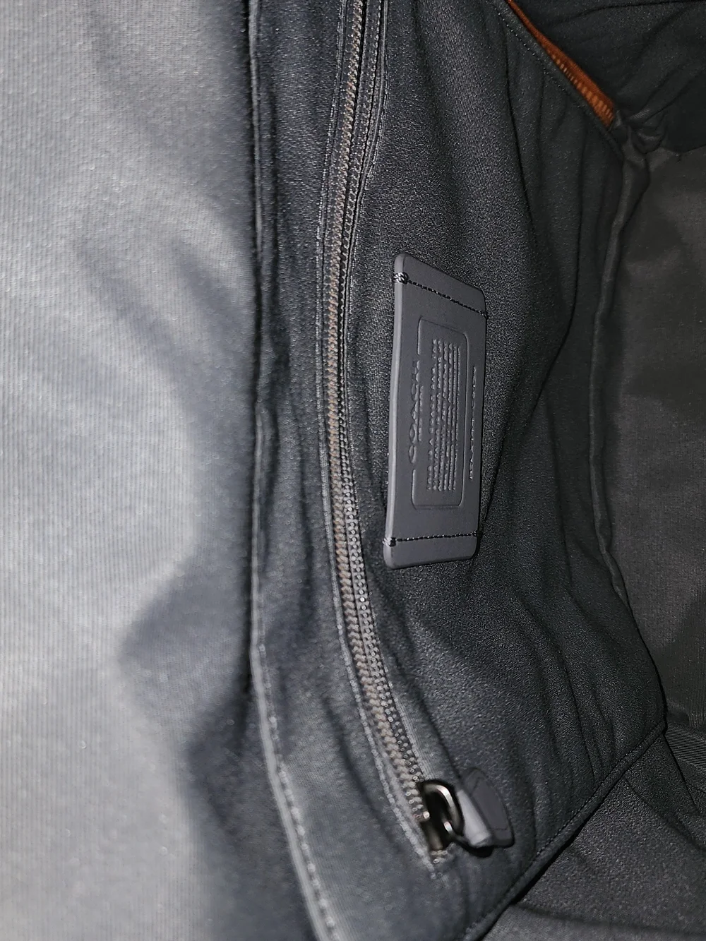 Coach Men's Leather Track  Backpack